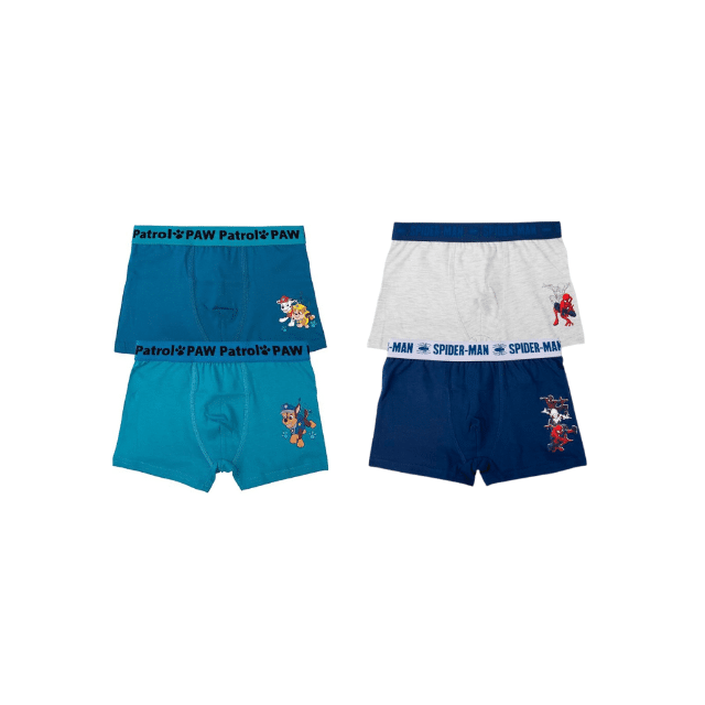 Lizenz Kinder Jungen Mädchen Unterwäsche Slips Boxershorts Kids Boxer Nachtwäsche Kinderbekleidung Restposten Mix