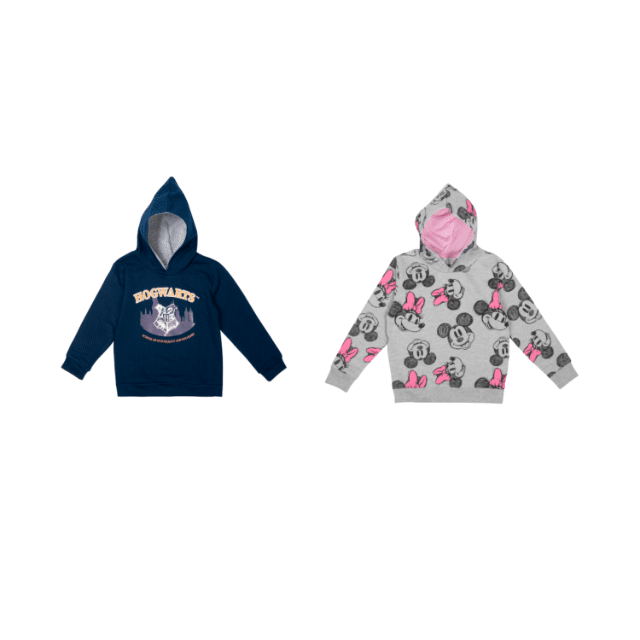 Lizenz Kinder Sweathoodie und Sweatjacke Sweatshirt Hoodie Pullover Jacke Oberteil Kids Jungen Mädchen Restposten Mix
