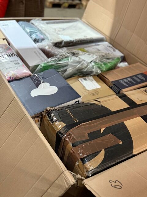 350 € pro Palette – MIX-Retourenware von deutschen Marktplätzen: Haushaltsgeräte, Elektronik, Kinderartikel, Top-Marken