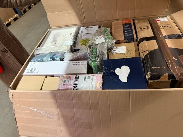 350 € pro Palette – MIX-Retourenware von deutschen Marktplätzen: Haushaltsgeräte, Elektronik, Kinderartikel, Top-Marken