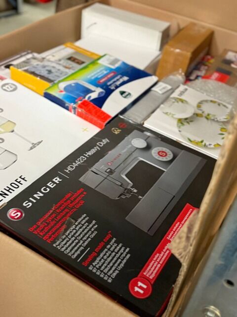 350 € pro Palette – MIX-Retourenware: Haushaltsgeräte, Elektronik, Haushaltswaren, Kinderartikel, Top-Marken aus Deutschland