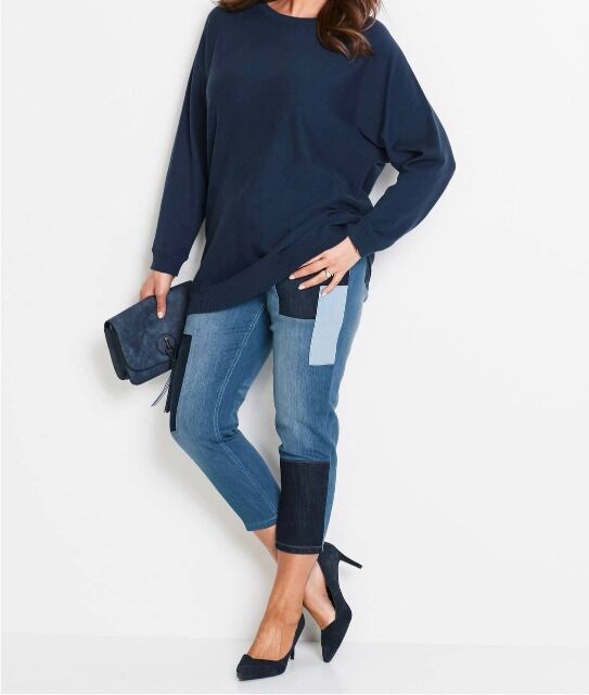 2.90 € per item - Women's pullover stock mix (category A, sizes 38-54, spring season, from 20 items)