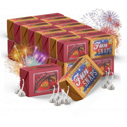 1000x Knallerbsen - Fun Snaps Feuerwerk Silvester Kat. F1 Display wie Knallteufel Knaller für Jugendlichen & Kinder Jugendfeuerwerk (1000x)