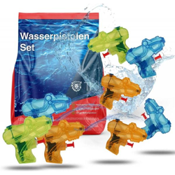 10x Mini Wasserspritzpistolen Wasserpistole Wasser Spritzpistolen klein Wassergewehr Wassergewehre Mitgebsel, Kindergeburtstag, Giveaway (1