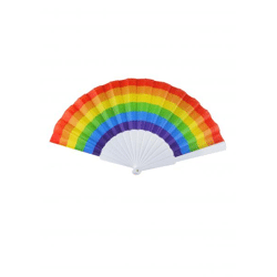 23 cm Fan Pride faltbarer Handventilator mit Kunststoffgriff