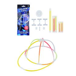 24Er Set Leuchtkappe Bunte LED-Deckel, Sortierte Farben, Universell passend, Outdoor/Party