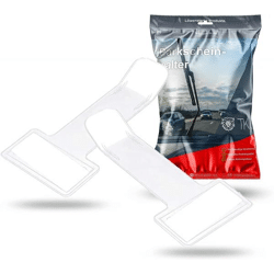 2er Set Parkscheinhalter Clip - Windschutzscheiben Halterung für Parkschein, Parkausweis - Zettelhalter für Auto