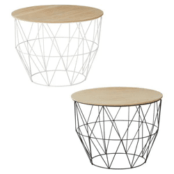 2er Set Vielseitige Körbe für Couchtische – Stilvolle Aufbewahrungslösung