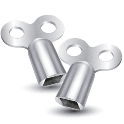 2x Heizkörper Entlüftungsschlüssel - Entlüfterschlüssel zum entlüften - stabil & robust - passend für Heizungen - Heizkosten sparen/