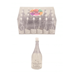 32 ml klare Seifenblasenflasche 9 cm mit Krug, ideal für Partys und Offenbarungen