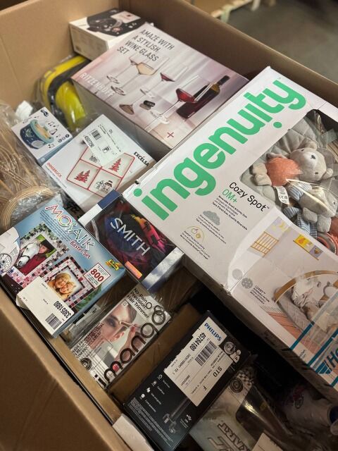 350 € pro Palette – MIX-Retourenware aus Deutschland: Haushaltsgeräte, Elektronik, Haushaltswaren, Kinderartikel, Top-Marken