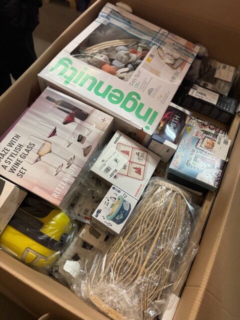 350 € pro Palette – MIX-Retourenware aus Deutschland: Haushaltsgeräte, Elektronik, Haushaltswaren, Kinderartikel, Top-Marken