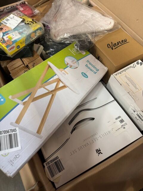 350 € pro Palette – MIX-Retourenware aus Deutschland: Haushaltsgeräte, Elektronik, Haushaltswaren, Kinderartikel, Top-Marken