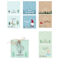 3D Keksausstecher auf Karte, 4er Set, Innovative Backformen - 100 Zeichen