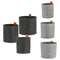 3er-Set Filz-Aufbewahrungskörbe - Vielseitige Ordnungslösung