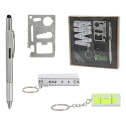 4-teiliges Werkzeug-Geschenkset - Perfektes Werkzeugset für Handwerker und Heimwerker