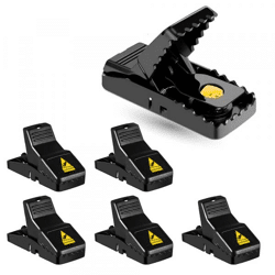 4X Mausefallen Mousetrap Schlagfalle Wühlmausfalle wiederverwendbar Falle für Maus, Ratte - Mäusefalle - Rattenfalle für Haus & Garten