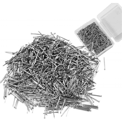 50 gr. ca - 1500 Stk. Reißnagel Reissnagel Kopfstifte Stecknadel Stecknadeln 13mm Kopf zum Basteln & Nähen wie Ostern