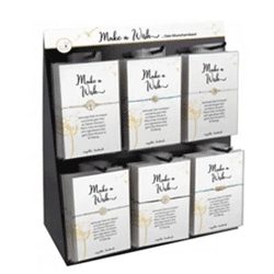 6er Set Wunscharmbänder auf Karten - Inspirierende Armbandkollektion