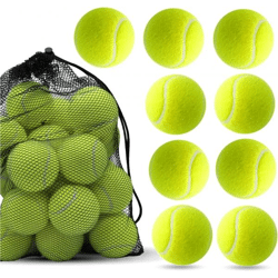 9x Tennisbälle für Wettkampf & Training - Tennisball Tennis gelb für alle Beläge - Trainingszubehör