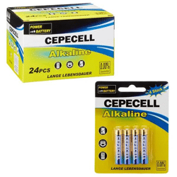 AAA Micro-Alkaline Batterien, 4er-Pack – Zuverlässige Energiequelle