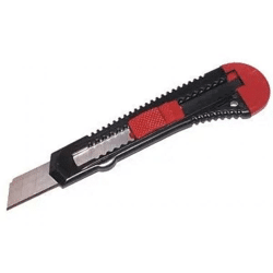 ABBRECHMESSER : Vielseitiges Abbrechmesser | Retraktives Cuttermesser mit Snap-Off Klingen | Präzises Schneidewerkzeug