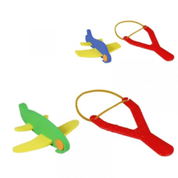 Launch catapult with airplane, 9 cm