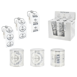 AHOI Toilettenpapier, 3-lagig, PVC-verpackt, 24m Rollen, 3er-Pack