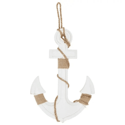 Anker zum Hängen, 32 cm hoch – Maritime Wand-Dekoration | Rustikaler, nautischer Stil