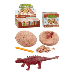 Archäologie-Kit, Dinosaurier-Ei, ca. 7cmH - Lernreiches Ausgrabungsset für Kinder