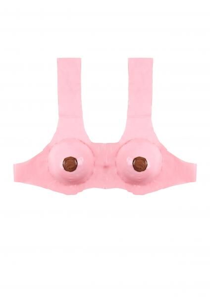 Aufblasbare Br&uuml;ste, 60 x 25 cm - Party-Scherzartikel, Karnevalszubeh&ouml;r