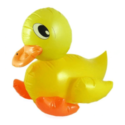 Aufblasbare Ente 42 cm – Wasserspielzeug für Pool und Strand
