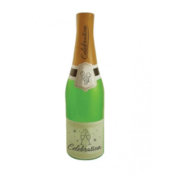 Aufblasbare Partyflasche 73 cm, tolles Partydekorationszubehör