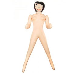 Aufblasbare Puppe, weiblich, 150 cm – Party-Spaß, Scherzartikel