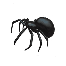 Aufblasbare Spinne 91 cm – große Halloween-Außendekoration