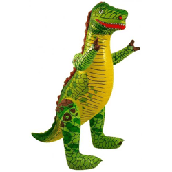 Aufblasbarer Dinosaurier, 90 cm, groß, Spielzeug für Kinder, Garten-Deko, robust und sicher