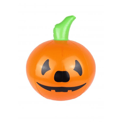 Aufblasbarer Kürbis 35 cm – ideal für Halloween-Dekoration