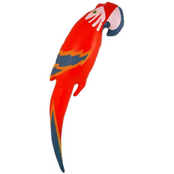 Aufblasbarer Papagei 48 cm – farbenfrohes Poolspielzeug und Partydekoration