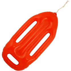 Aufblasbarer Rettungsring 64 cm – Sicherheit und Schwimmhilfe für Pool und Meer