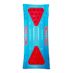 Aufblasbares Bierpong-Luftbett, 166 x 77 cm, Wasserfest, Poolparty-Spielzeug