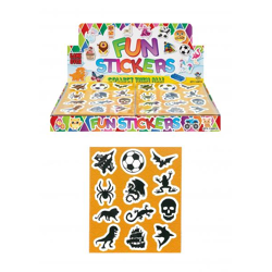 Aufkleber-Set für Jungen 10x11,5 cm, 12 Stück Pro Karte – vielseitige Kindersticker