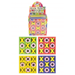 Set-up game, 12 cm, set of 4 in different colors - strategy board game for family fun & learning