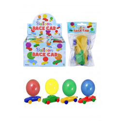 Ballonwagen-Spielzeug mit 2 Ballons, 5 verschiedene Farben - Spielzeug für Kinder