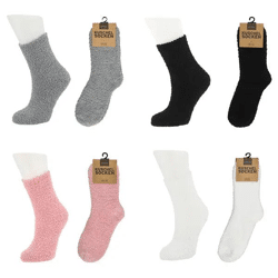 BASIC Kuschelsocken, 4er Set - Grundausstattung für gemütliche Tage