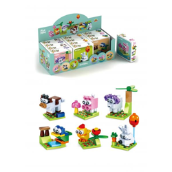 Bauernhof Bausteine Set - 6 Verschiedene Baukasten Kits Für Kinder
