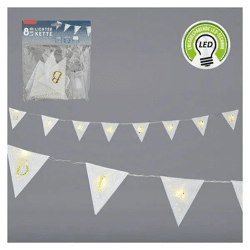 BE HAPPY LED Lichterkette, 8 Stränge, je 150cm - Stimmungsvolle Beleuchtung