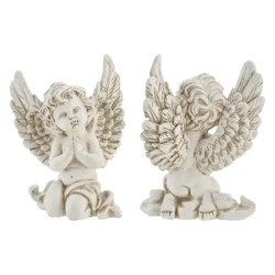 Betender Engel, kniende Figur für spirituelle Deko, 20 cm Höhe