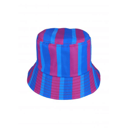 Bisexuelle Eimermütze für Erwachsene | Bunter Bi-Pride-Modehut