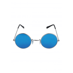 Blaue Gläser Für Erwachsene Mit Silberrahmen - Modische Sonnenbrille Uv-Schutz