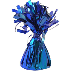 Blaues Folienballongewicht, 85G, Tischständer für Ballons